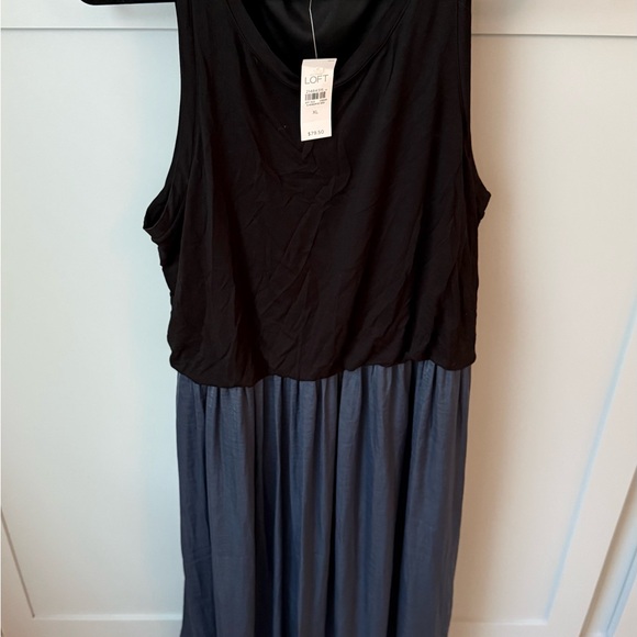 Women’s LOFT Color Block Dress - Picture 4 of 5